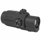 G33 | 3x magnifier with quick disconnect, switch-to-side (STS) mount - BLK