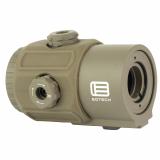 G43, 3X Magnifier, QD Mount, Switch to Side, 34mm , Matte Finish, Tan, Includes Mount G43.STSTAN