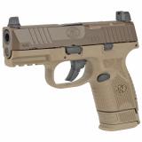509, MRD, Semi-automatic, Striker Fired, Compact, 9MM, 3.7" Barrel, Polymer Frame, Black Finish, 1-10Rd, Non-Manual Safety, Interchangeable Backstraps, FN Optics Mounting System, Ambi Slide Stop Lever, Ambi Magazine Release, FN Soft Case,