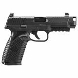 510 MRD Comp, Striker Fired, Semi-automatic, Full Size, 10MM, 4.43" Barrel, FN Quick Connect Compensator, Matte Finish, Black, 15 Rounds 66-102124