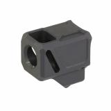 EXOS-533, Compensator, 9MM, For Glock 43/43X/48, Anodized Finish, Black FF-P-A-COMP-SS-G-02