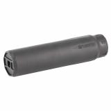 Neutron, Rifle Suppressor, 7.62MM, Weight 16.1oz, Length 6.6", Diameter 1.64", Threads 5/8X24, Stainless Steel and Titanium, High-Temp Cerakote Finish, Black 14178