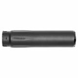 Abyss, Rifle Suppressor, 7.62MM, Weight 16.2oz, Length 6.8", Diameter 1.64", Threads 5/8X24, Stainless Steel and Titanium, High-Temp Cerakote Finish, Black 14373