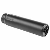 Abyss, Rifle Suppressor, 7.62MM, Weight 16.2oz, Length 6.8", Diameter 1.64", Threads 5/8X24, Stainless Steel and Titanium, High-Temp Cerakote Finish, Black 14373