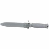 OEM Field Knife, 6.5" Fixed Blade, Root Saw, Grey, Polymer, Plain Edge KG039180