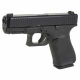19 Gen 5, Striker Fired, Compact Size, 9MM, 4.02" Marksman Barrel, Polymer Frame, Matte Finish, Ameriglo Ultimate Carry Night Sights, 3 Magazines, Front Serrations, Ambidextrous Slide Stop Lever, Flared Mag Well, nDLC Finished Slide and Barrel, No Finger