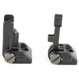 M2 Sights, Front/Rear Folding Sights, Fits Picatinny Rails, Matte Finish, Includes 12 O'Clock Bases GAM2S