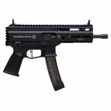 Stribog SP9A3, Semi-Automatic Pistol, 9MM, 8" Threaded Barrel, Aluminum Frame, Non-Reciprocating Charging Handle, M-LOK Rail, Matte Finish, Black, 30 Rounds, 3 Magazines, Plastic Hard Case GRP8588005808538