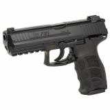 P30L S, Semi-automatic, V3 DA/SA, Full Size, 9MM, 4.45" Barrel, Matte Finish, Black, Manual Safety, Front Night Sight, 2 Magazines, 10 Rounds 81001099