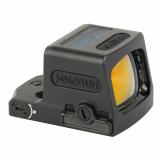 EPS Full Size, Closed Emitter Red Dot, Non-Magnified, Red Dot Reticle, 6 MOA, Matte Finish, Black, Solar with Internal Battery EPS-RD