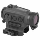 Micro Titanium Red Dot, Red Reticle, Three Different Reticles, Solar, QD Mount, Black Finish HE515CT-GR