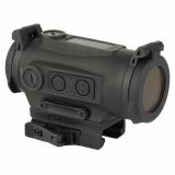 530C, Red Reticle, Black Finish, 2MOA Dot with 65MOA Circle, Quick Disconnect Mount, Fits 1913 Picatinny Rail, Titanium Housing, Three Different Reticles, Solar Failsafe, Shake Awake HE530C-RD