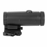 HM6X, Magnifier, 6X Power, 28mm Objective, 1/3 Co-Witness Riser, Quick Detach Picatinny Mount, Switch To Side, Anodized Finish, Black HM6X