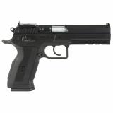Stock III Polymer, Semi-automatic, Single Action Only, Polymer Frame Pistol, 9MM, 4.75" Barrel, Matte Finish, Black, Thumb Safety, Adjustable Sights, 17 Rounds TF-STOCK3P-9