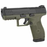 Masada Optics Ready, Semi-automatic, Striker Fired, Full Size, 9MM, 4.1" Barrel, Polymer Frame, OD Green, 17Rd, 2 Mags, 3 Dot Sights M9ORP17OD