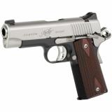 Pro CDP II, Semi-automatic, 1911, Compact, 45 ACP, 4" Barrel, Matte Finish, Black Frame, Silver Slide, Rosewood Grips, Ambidextrous, Manual Safety, Tritium Night Sights, 7 Rounds 3200055CA