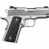 Stainless Ultra Carry II 1911 |45ACP 3" Barrel, Stainless Steel Slide, Alloy Frame, Fixed Low Profile Sights, One 7 Round Magazine