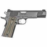 Eclipse Custom II 1911 |10mm 5" Barrel, Two Tone Finish, Front Cocking Serrations, Night Sights, Double Diamond Wood Grips, One 7-Round Magazine