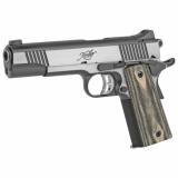 Eclipse Custom II 1911 |10mm 5" Barrel, Two Tone Finish, Front Cocking Serrations, Night Sights, Double Diamond Wood Grips, One 7-Round Magazine