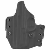 Defender Series, OWB/IWB Holster, Fits S&W M&P M2.0 9/40, Kydex, Right Hand, Black Finish 4045