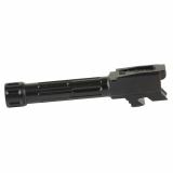 9INE Barrel, Fluted, 1/2-28 Thread Pattern, Fits Glock 43/43x, DLC Finish, Black, Includes Matching Thread Protector 01-GB-G43-TH-BLK