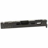Razorback, Stripped Slide, Black Nitride, For Glock 19 Gen 1-3, Includes RMR Cut and Plate 01-GSS-GEN13-G19-LT