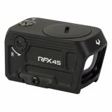 RFX 45, Green Dot Optic, 5 MOA Dot, 24X15.5MM Objective, ACRO Footprint, Matte Finish, Black, Includes RMR Footprint Adapter 981-0053