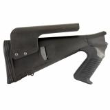Urbino Tactical Stock, Fits Remington 870 12 Gauge, Fixed Length, Fits with a Tactical Length of Pull, Riser, Limbsaver, Black 91550