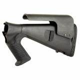Urbino Tactical Stock, Fits Remington 870 12 Gauge, Fixed Length, Fits with a Tactical Length of Pull, Riser, Limbsaver, Black 91550
