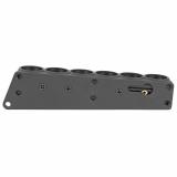 SureShell Carrier, 6-Shell Side Saddle, Fits Mossberg 500, 12 Gauge, On-gun shotshell carriers, Black Finish 94750