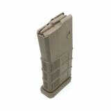 Magazine, 308 Winchester/762NATO, 20 Rounds, Fits SR25 and DPMS Pattern AR10, Polymer Construction, Flat Dark Earth DPM-A3-FDE
