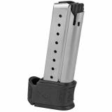 Magazine, 9MM, 9Rd, Fits Springfield XDS Mod 2, With Sleeve for Backstraps 1 & 2, Stainless XDSG09061