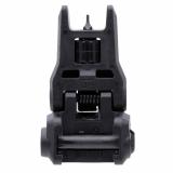 MBUS 3 Back-Up Front Sight, Tool-Less Elevation Adjustment Similar to MBUS Pro, Ambidextrous Push-Button Deployment, Fits Picatinny Rails, Flip Up, Black MAG1166-BLK