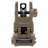 MBUS 3 Back-Up Rear Sight, Rapid-Select Rear Aperture System, Ambidextrous Push-Button Deployment, Fits Picatinny Rails, Flat Dark Earth MAG1167-FDE