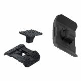 M-LOK Rail Covers Type 2 Half Slot, Fits M-LOK Compatible Systems, Low Profile Design Compatible with Full and Half Size M-LOK Aluminum Handguards, Black MAG1365-BLK