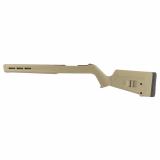 Hunter X-22 Stock, Fits Ruger 10/22, Drop-In Design, Flat Dark Earth Finish MAG548-FDE