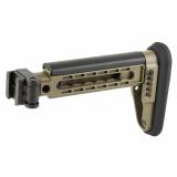 Alpha Side Folding Stock, Fits AK47 and Other Firearms with 1913 Picatinny Stock Adapter, Matte Finish, Flat Dark Earth MI-AK-ALPHA-FS-FDE