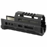Alpha AK47 Handguard, Fits Most Standard AKM Pattern AK47/74 with Stamped Recievers, MLOK Compatible, 6" Variant, Black MI-AK-ALPHA6