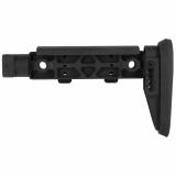Alpha Fixed Beam Stock, Fits AK47 and Other Firearms that Include a 1913 Stock Adapter, Anodized Finish, Black MI-ALPHA-FBS