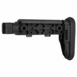 Alpha Fixed Beam Stock, Fits AK47 and Other Firearms that Include a 1913 Stock Adapter, Anodized Finish, Black MI-ALPHA-FBS