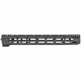 Combat Rail Light Weight M-Lok Handguard, Fits AR Rifles, 15" Free Float Handguard, Wrench and Mounting Hardware Included, 5-Slot Polymer M-Lok Rail included, Black Finish MI-CRLW15