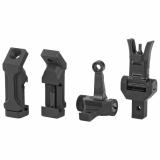 Combat Rifle Sight, 45 Degree Offset, Adjustable Front and Rear, Low Profile, Flip-Up, Includes A2 Sight Tool, Black Finish MI-CRS-OSS