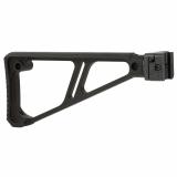 Side Folding Fixed Stock, Black, Fits Picatinny Rail MI-STAP-SF-FES