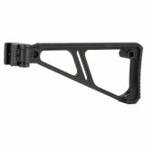 Side Folding Fixed Stock, Black, Fits Picatinny Rail MI-STAP-SF-FES
