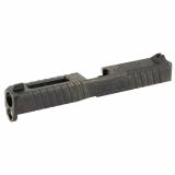 DM Slide, DLC Finish, Black, Direct Mount Optics Ready, For Glock 17 Gen 5, Includes Noveske End Plate, Cover Plate w/Rear Sight, Front Sight 03002529