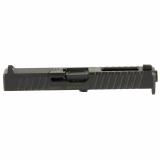 DM Slide, Noveske Barrel, DLC Finish, Black, Direct Mount Optics Ready, For Glock 17 Gen 4, Includes Noveske End Plate, Cover Plate w/Rear Sight, Front Sight 03002706