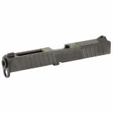 DM Slide, Noveske Barrel, DLC Finish, Black, Direct Mount Optics Ready, For Glock 17 Gen 4, Includes Noveske End Plate, Cover Plate w/Rear Sight, Front Sight 03002706