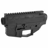 OTR-15 Billet Receiver Set, Semi-automatic, 223 Rem/556NATO, Black, Beveled Mag Well, Ambi Bolt Release and Take Down Pins OTR-15-Receiver-Set