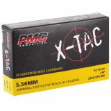 M855 X-Tac Ammunition |5.56mm NATO 62 Grain Light Armor Piercing, 20 round box, not for use in-doors or on steel targets