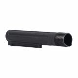 Enhanced Buffer Tube, Fits AR-15, Mil-Spec Receiver Extension, 6 Position, Ambidextrous Push Button Sling Points, Black, Includes Ratcheting Lock Castle Nut and Endplate EBT-RLCN-KIT